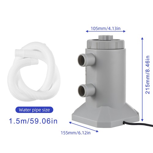 New pool filter pump - pool,