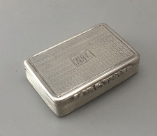 William IV Silver Snuff Box