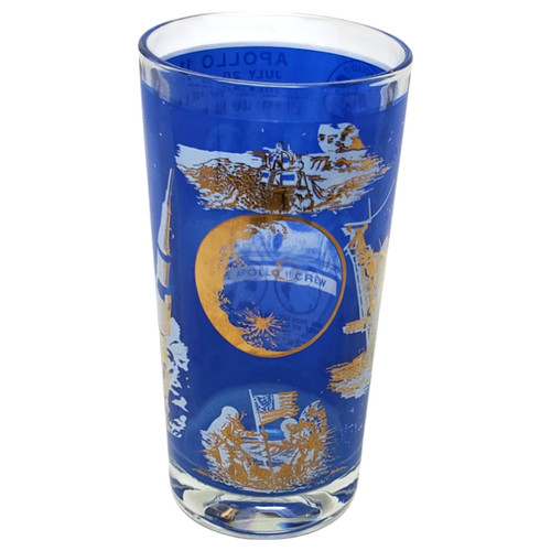 Nasa apollo drinking glass - nasa,