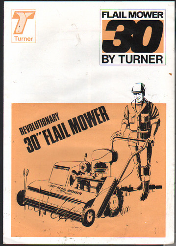 Turner pedestrian flail - 30",