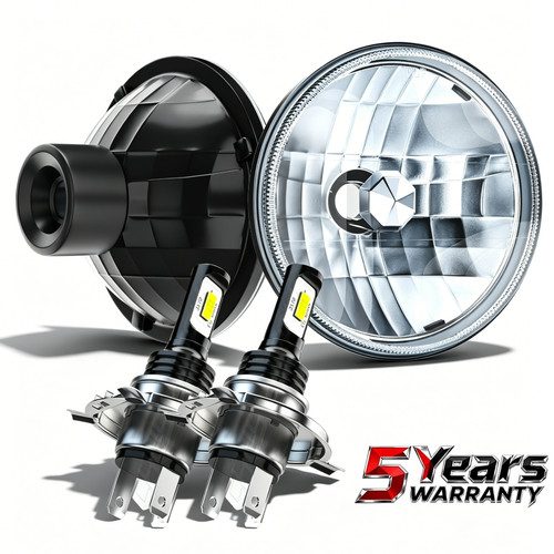 Pair inch round led - pair,