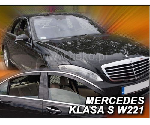 Heko wind deflectors mercedes - wind,