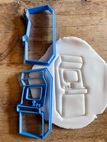 Arcade machine biscuit cookie - arcade,