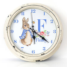 Personalised Wall Clock Rabbit