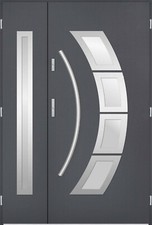 Double Front Entry Door, Side