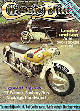 Ariel Arrow Navigator Norton Jubilee Ariel Leader BSA Gold Star Triumph Quadrant