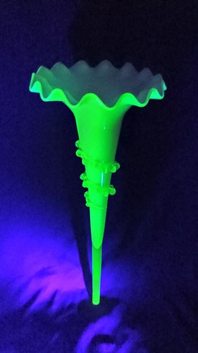 Large 40cm uranium glass - large,