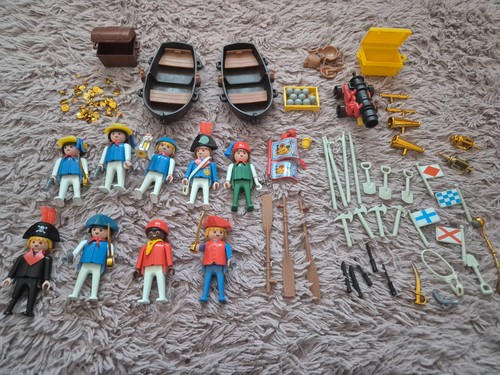Vintage playmobile pirate - vintage,