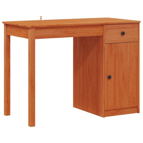 Solid wood pine desk - wood,