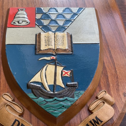 Vintage hand painted heraldic - vintage,