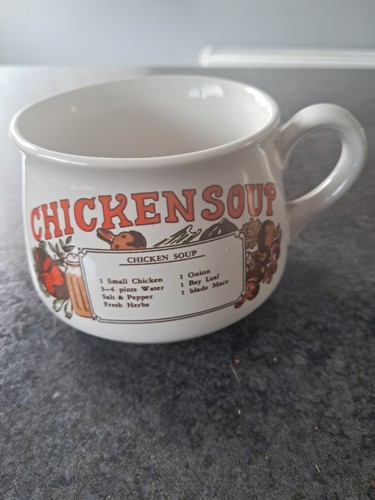 Vintage 1970s chicken - chicken, soup