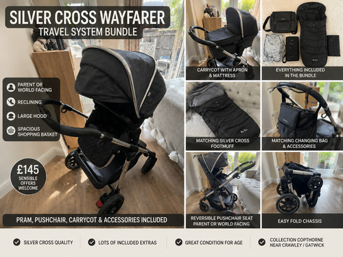 Silver cross wayfarer - silver,