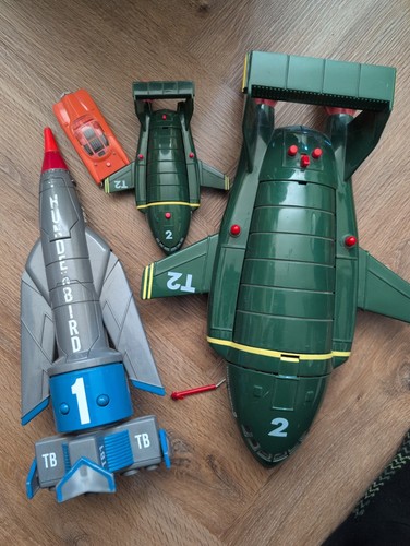 Thunderbirds vintage toys - thunderbirds,