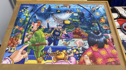 Wasgij 1000 pieces aquarium - wasgij,