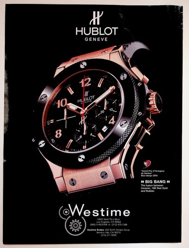 2005 hublot big - big, watch