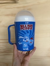 Slush Puppie Official Slushie Making Cup Set Blue Raspberry NO SPOON