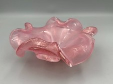 Murano Glass Large Pink Flower