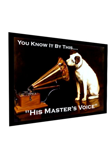 Rca victor dog sticker - sticker, sign