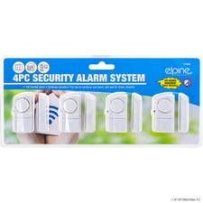 4PC WINDOW DOOR ENTRY ALARM