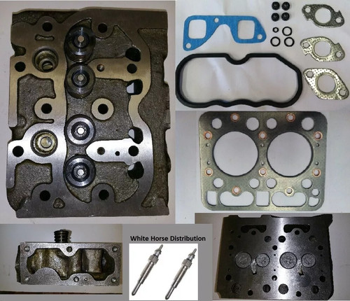 Complete cylinder head - complete,