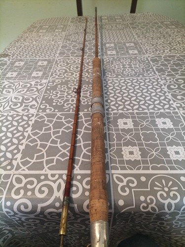 Vintage cane spinning rod e - vintage, a
