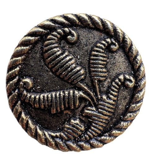 27mm metal buttons antique - 27mm,