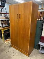 Vintage E Gomme G Plan Mid Century Oak Double Gentleman’s Wardrobe Drawers