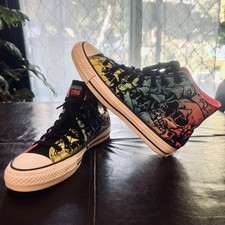 New Converse Chuck Taylor Pro Wasabi Black Skull Mushroom Shoes  Men:10 Women:12