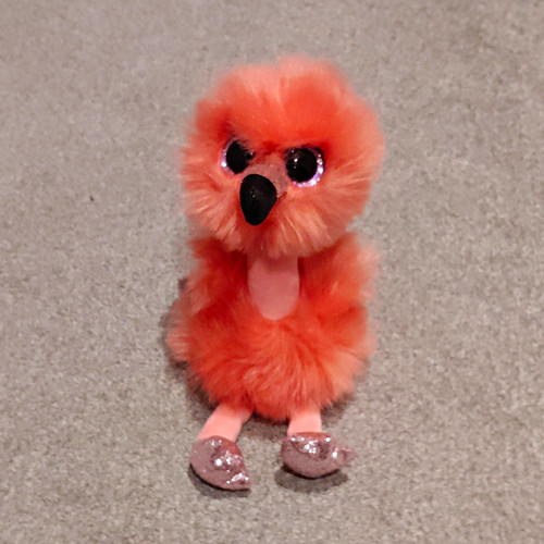 Beanie boo franny flamingo - beanie,