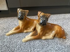 Vintage High Glaze Pair Of