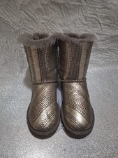 Silver Bailey  Bling ugg boots