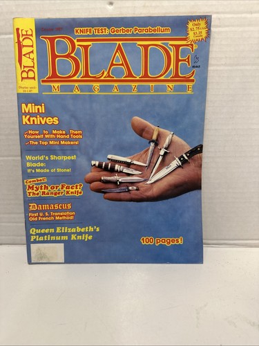 Blade magazine october 1987 - blade,