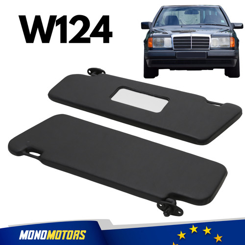 Sun visor set - sun, w124