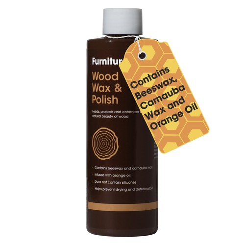 Natural wood wax - wax, polish