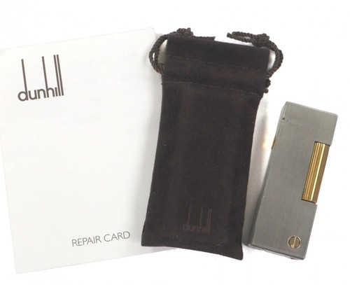 Dunhill gas lighter silver - lighter,