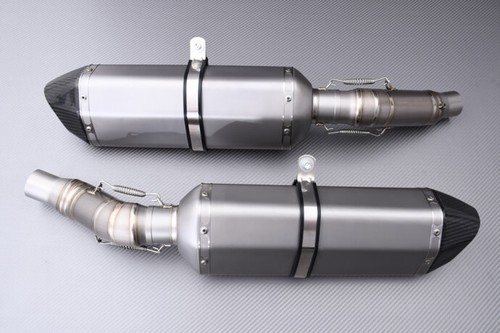 Pair muffler exhaust - of,