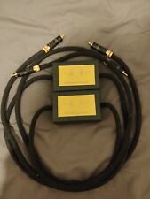 Passive pre-level signal RCA cable Black box built-in audio transformer
