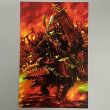 SKULLCRUSHERS BLADES OF KHORNE CHAOS ART PICTURE POSTER WARHAMMER AGE OF SIGMAR