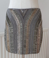 ***GORGEOUS*** ALL SAINTS EMBELLISHED SIRI SKIRT, UK6, US2, EU34