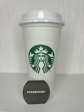 Starbucks White Travel Cup