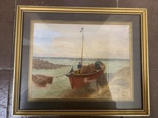 Framed Coastal Art Print Free