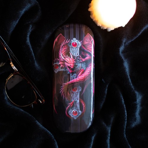 Gothic guardian glasses case - gothic,