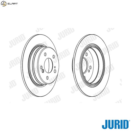 Brake disc 563040jc for - disc,