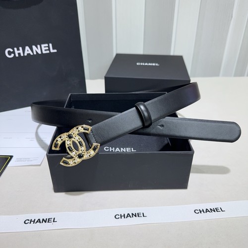 Chanel leather women belt - leather,