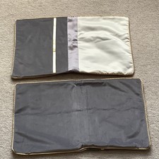 Two Stylish Handmade Soft Plush Velvet Rectangle Cushions Covers New