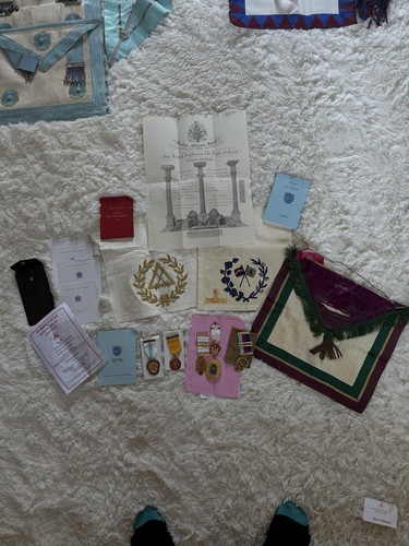 Vintage masonic regalia - vintage,