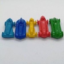 Sugar Puffs Model Racing Cars Full Set of 5 Vintage Cereal Figures Quaker 1957