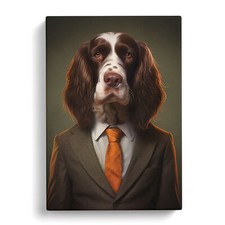 English Springer Spaniel In A