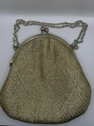 Vintage 1930s 40s gold lamé - vintage,