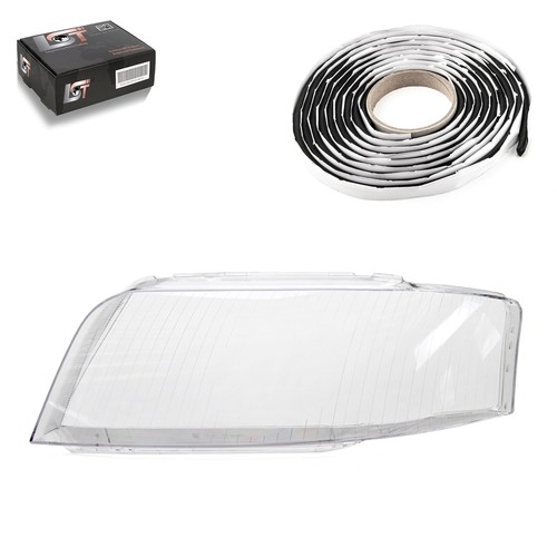 Headlight lens left - left, xenon